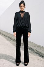 7 For All Mankind - 7U4X1F35-21E The Leggy Bootcut - Velvet Black
