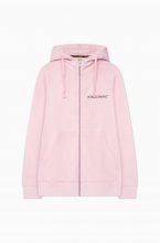 Acqua Limone - Washed Zip Hoodie - Pale Pink