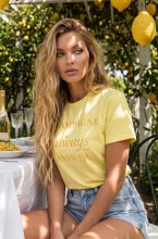 Blond Hour - Champagne t-shirt - Sunshine Yellow-Gold