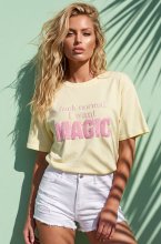 Blond Hour - I Want Magic Tshirt - Yellow