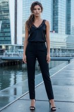 Blond Hour - The perfect lace tank top - Black