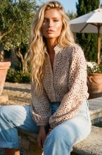 Blond Hour - Refined Blouse - Sand