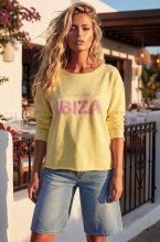 Blond Hour - Take me to Ibiza Sweater - Yellow