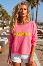 Blond Hour - Take me to Marbella Sweater - Fuschia