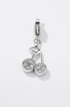 Mixed Brands - Charm Cherries 112AQ - Silver