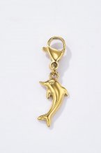 Mixed Brands - Charm Dolphin 107AQ - Gold