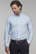Hansen & Jacob - Positano Button Down Shirt Blue 44