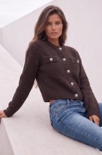 Ida Sjöstedt - Jaden Cardigan - Brown