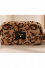 Mixed Brands - Leopard Make-up Bag XD33473 - Camel