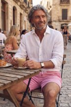 Less Worries - Linen Shirt - Offwhite