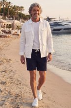 Less Worries - Cord Shorts - Navy