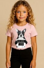 Mixed Brands Kids - Normal Is Boring Tshirt - Pink