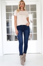 Mixed Brands - Jeans Broderie H2730 - Blue