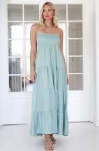 Mixed Brands - Smocked Dress 2596 - Mint Green