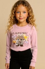 Mixed Brands Kids - Crewneck Omax - Pink
