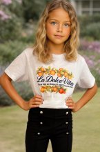 Mixed Brands Kids - La Dolce Vita Tshirt - White