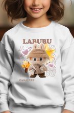 Mixed Brands Kids - Crewneck Omax - White