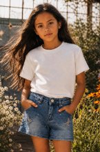 Mixed Brands - Tshirt Plain 8514 - White