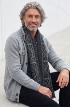 Mixed Brands - Mens Scarf WYF-6119 - Black
