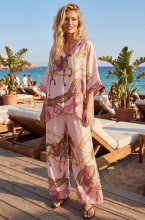 Mixed Brands - Pant Chain print 28041 - Pink
