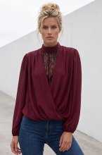 Mixed Brands - Blouse GL_1004 - Burgundy