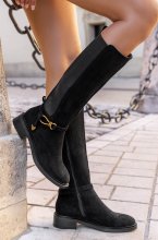 Mixed Brands - Boot with clasp 5350 - Black