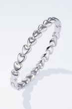 Mixed Brands - Heart Bracelet 324AQ284 - Silver