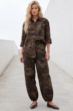 Mixed Brands - Camo Shirt 50320/2 - Choco