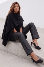 Mixed Brands - Cape Jacket H888 - Black