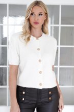 Mixed Brands - Cardigan 2528 - White