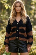 Mixed Brands - Cardigan 7279 - Black