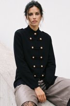 Mixed Brands - Jacket Napoleon Style U16603 - Black