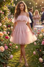 Mixed Brands - Dress 24010 - Pink