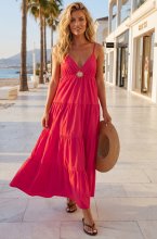 Mixed Brands - Summer Dress PS9596 - Cherry