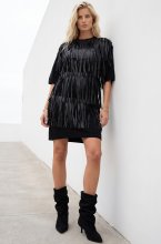 Mixed Brands - Fringe Dress BWY36501 - Black