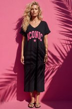 Mixed Brands - Iconic Tshirt dress 6261 - Black