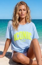 Mixed Brands - Tshirt Iconic 19313 - Blue