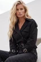 Mixed Brands - Short Trench WJ9153 - Black