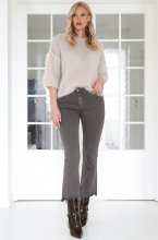 Mixed Brands - Jeans with raw hem 6826 - Fango