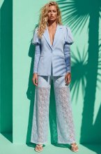 Mixed Brands - Lace pant 2690 - Blue