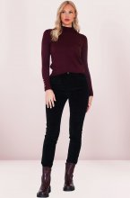 Mixed Brands - Skinnyjeans Chord 6990 - Black