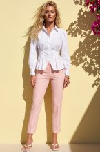 Mixed Brands - Cigarette Pant P1919B - Pink