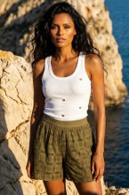 Mixed Brands - Bermuda Shorts Lace MA295 - Military