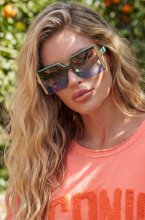 Mixed Brands - Sunglasses 22580 - Turquoise