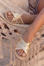 Mixed Brands - Sandal Sun Moon Star GQ8-086 - Gold