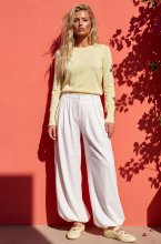 Mixed Brands - Pullover with Buttons LP003 - Yellow