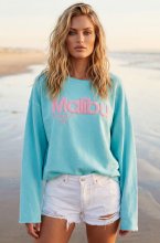 Mixed Brands - Malibu Sweater 2183 - Turquoise
