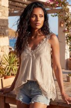 Mixed Brands - Lace Cami 5740 - Beige