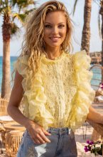 Mixed Brands - Top JM73602 - Yellow