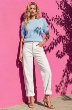 Mixed Brands - Top with Hearts M1157 - Blue